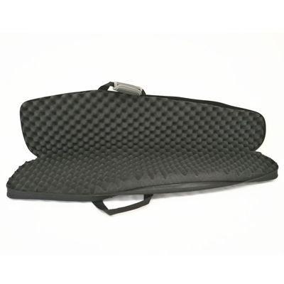 Custom Durable Eggshell Foam Padded Hunting Gun Case With Adjustable Strap For Outdoor Shooting