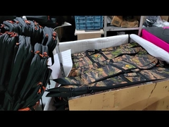 Poliestere di cuoio del PVC della cassa del fucile di Scoped di 600 denari con 3 tasche portaoggetti